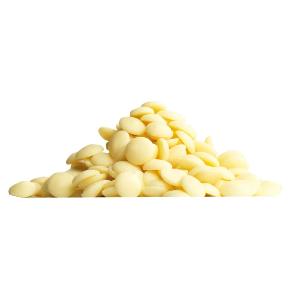 Čokoláda bílá Callebaut 400 g - pecky